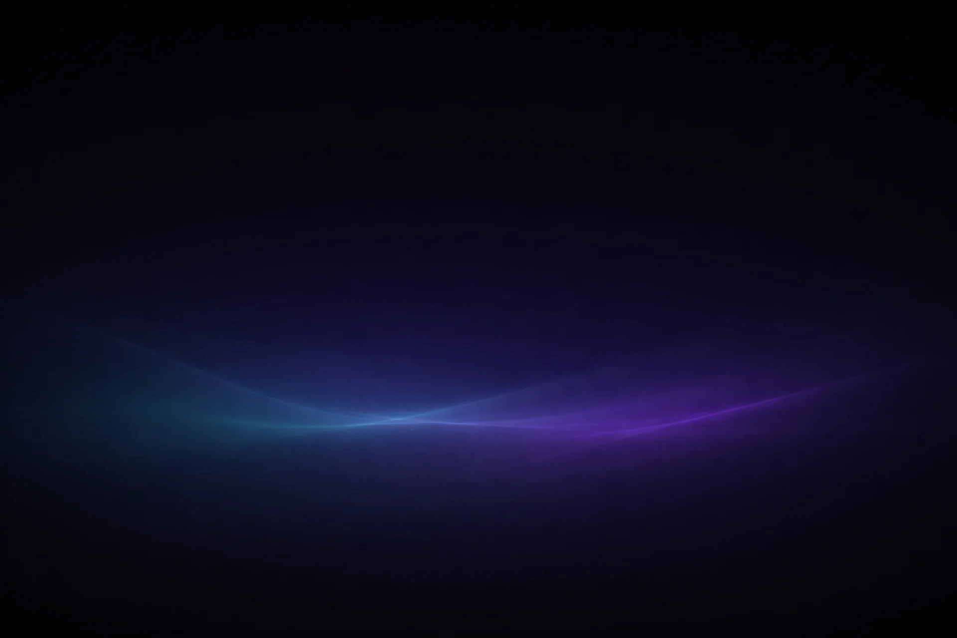 Gradient background with flowing aurora lights in cyan and violet hues